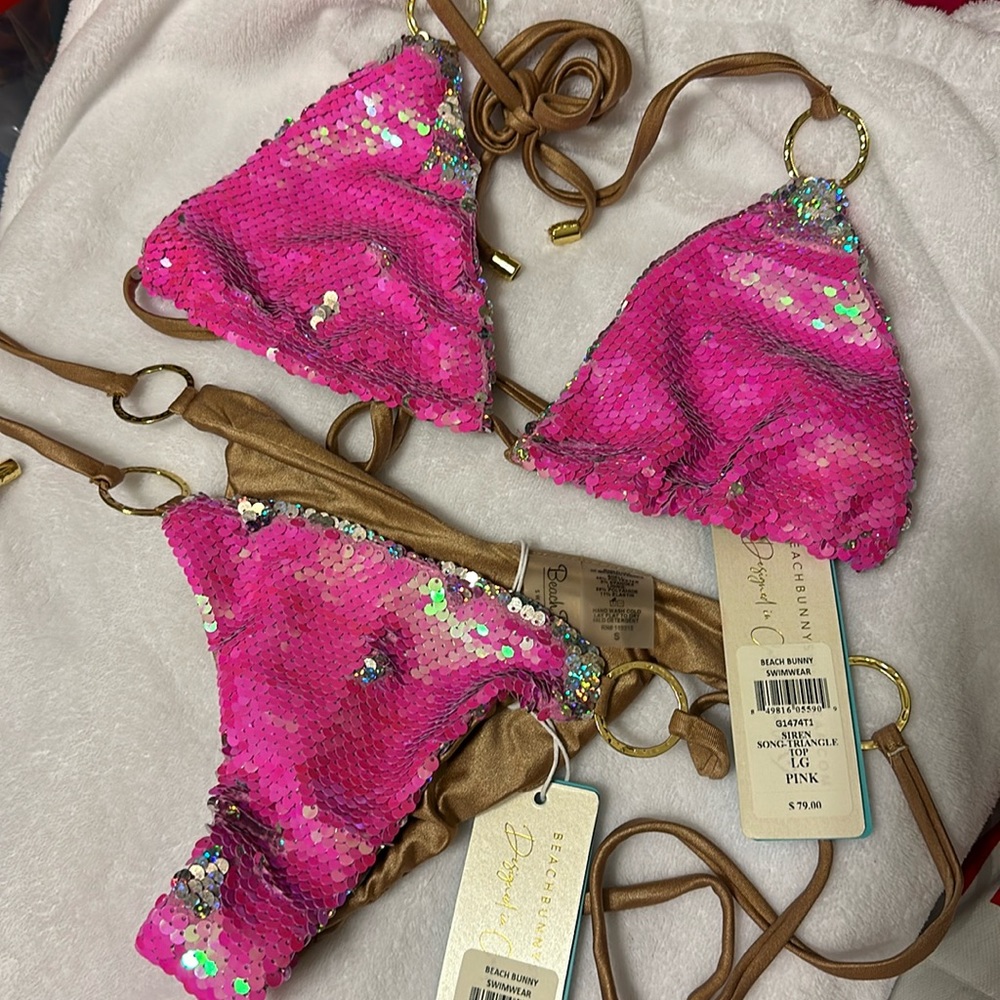 Beach Bunny Siren Song Bikini 👙 NWT